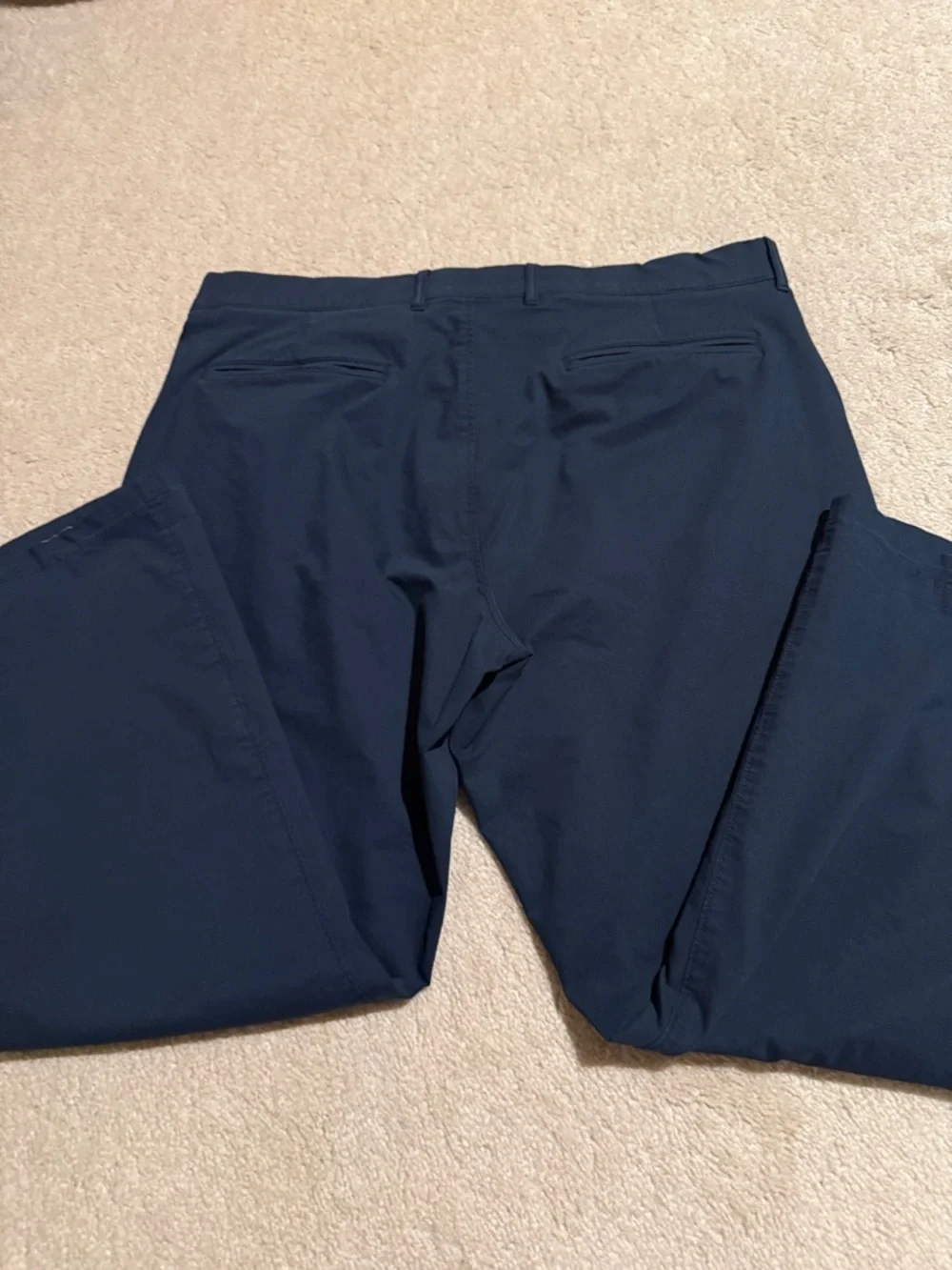 J. Crew Men's Navy Tech Pant. 770 Straight